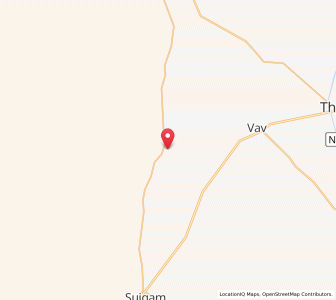 Map of Asara, Gujarat