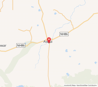 Map of Ashta, Madhya Pradesh