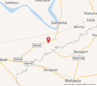 Map of Asna, Bihar
