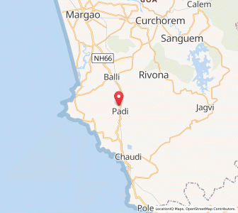 Map of Assolda, Goa