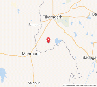 Map of Aston, Madhya Pradesh