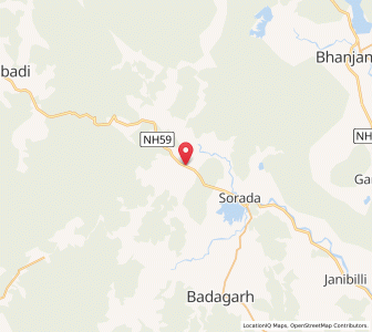 Map of Asurabandh, Odisha