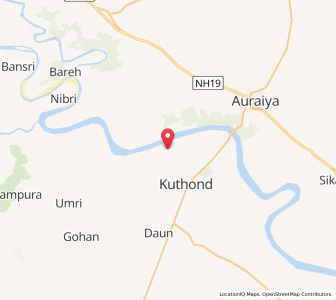 Map of Atakua, Uttar Pradesh