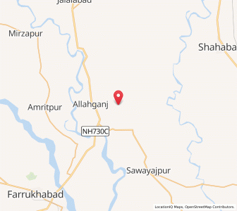 Map of Ataria, Uttar Pradesh