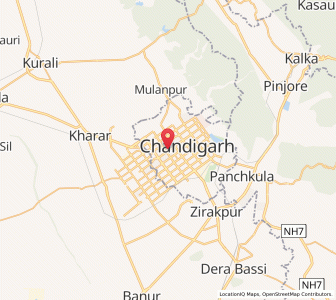 Map of Atawa, Chandigarh