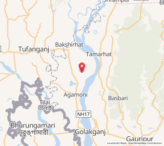 Map of Atgharitari, Assam