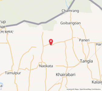 Map of Atharikhat, Assam