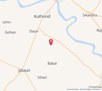 Map of Atra Khurd, Uttar Pradesh
