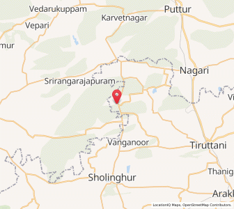 Map of Attimanjeri, Tamil Nadu