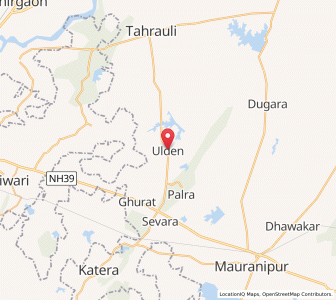 Map of Auldan, Madhya Pradesh