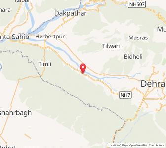 Map of Aunliwala, Uttarakhand
