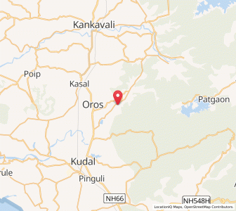 Map of Avalegaon, Maharashtra