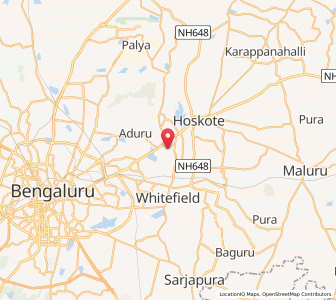 Map of Avalhalli, Karnataka
