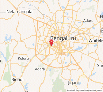 Map of AvallaHalli, Karnataka