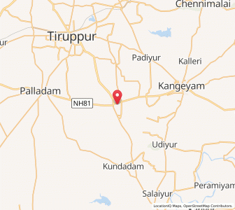 Map of Avanashipalaiyam, Tamil Nadu