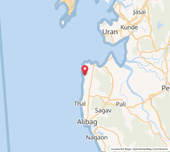 Map of Avas, Maharashtra