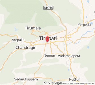 Map of Avilala, Andhra Pradesh