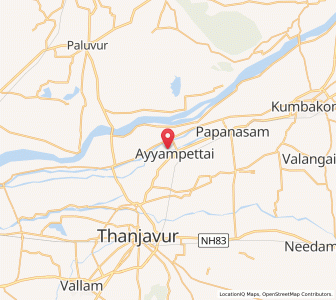 Map of Ayyampettai, Tamil Nadu