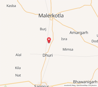 Map of Babbanpur, Punjab