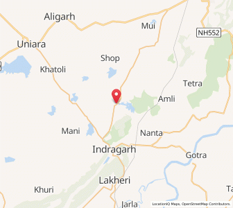 Map of Babi, Rajasthan