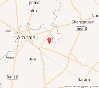 Map of Bablai, Haryana
