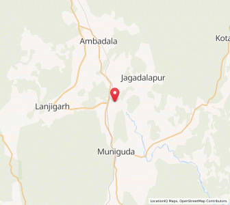 Map of Bada Doikal, Odisha