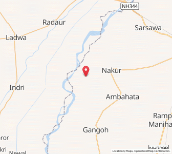 Map of Badhi, Uttar Pradesh