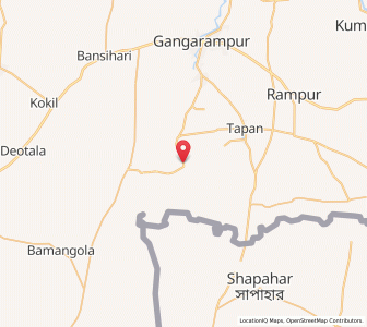 Map of Badimpur, West Bengal