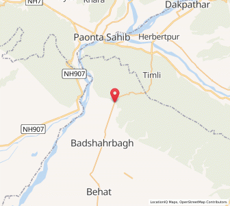 Map of Badshahibagh, Uttar Pradesh