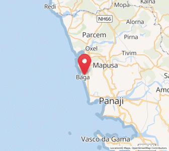 Map of Baga, Assam