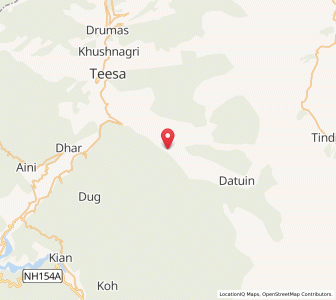 Map of Bagai Kothi, Himachal Pradesh