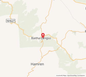 Map of Bagarigaon, Assam