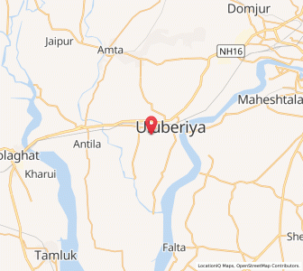 Map of Baggacha, West Bengal