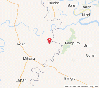 Map of Bagiapura, Madhya Pradesh