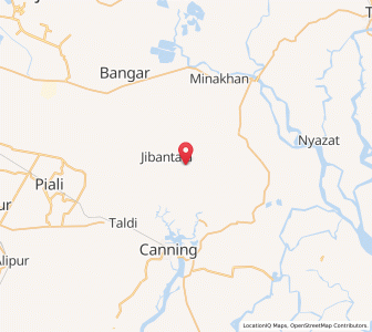 Map of Bagmari, West Bengal