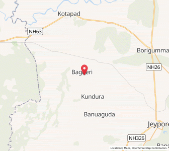 Map of Bagodori, Chhattisgarh