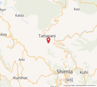 Map of Bagr, Himachal Pradesh
