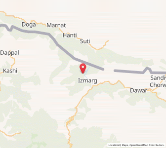 Map of Bagtor, Kashmir