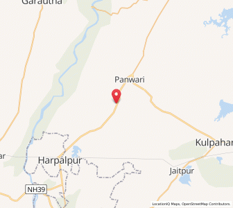 Map of Bahadurpur Kalan, Uttar Pradesh