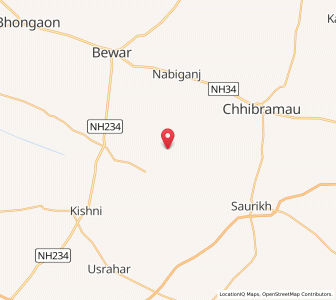 Map of Baharapur Chhota, Uttar Pradesh