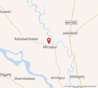 Map of Baharia, Uttar Pradesh