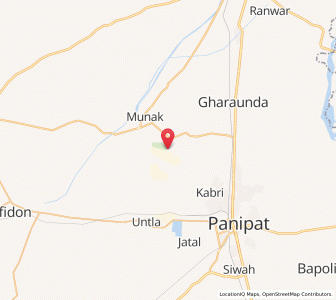Map of Bahauli, Haryana