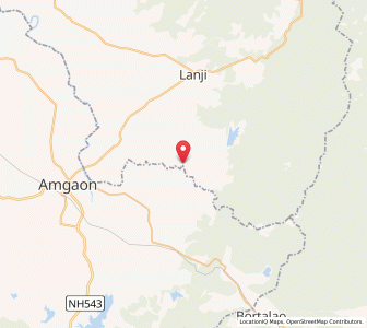 Map of Bahela, Maharashtra