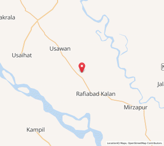 Map of Bahelia Nagla, Uttar Pradesh