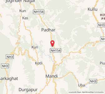 Map of Bahl, Himachal Pradesh