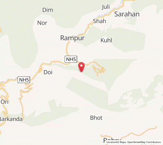 Map of Bahli, Himachal Pradesh