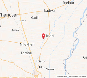 Map of Bahlolpur, Haryana