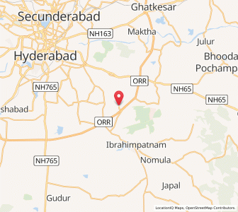 Map of Bahmanlapalli, Andhra Pradesh
