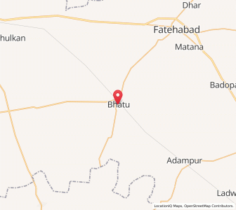 Map of Bahttu Kolan, Haryana