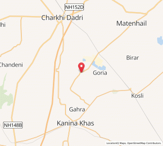 Map of Bahu, Haryana